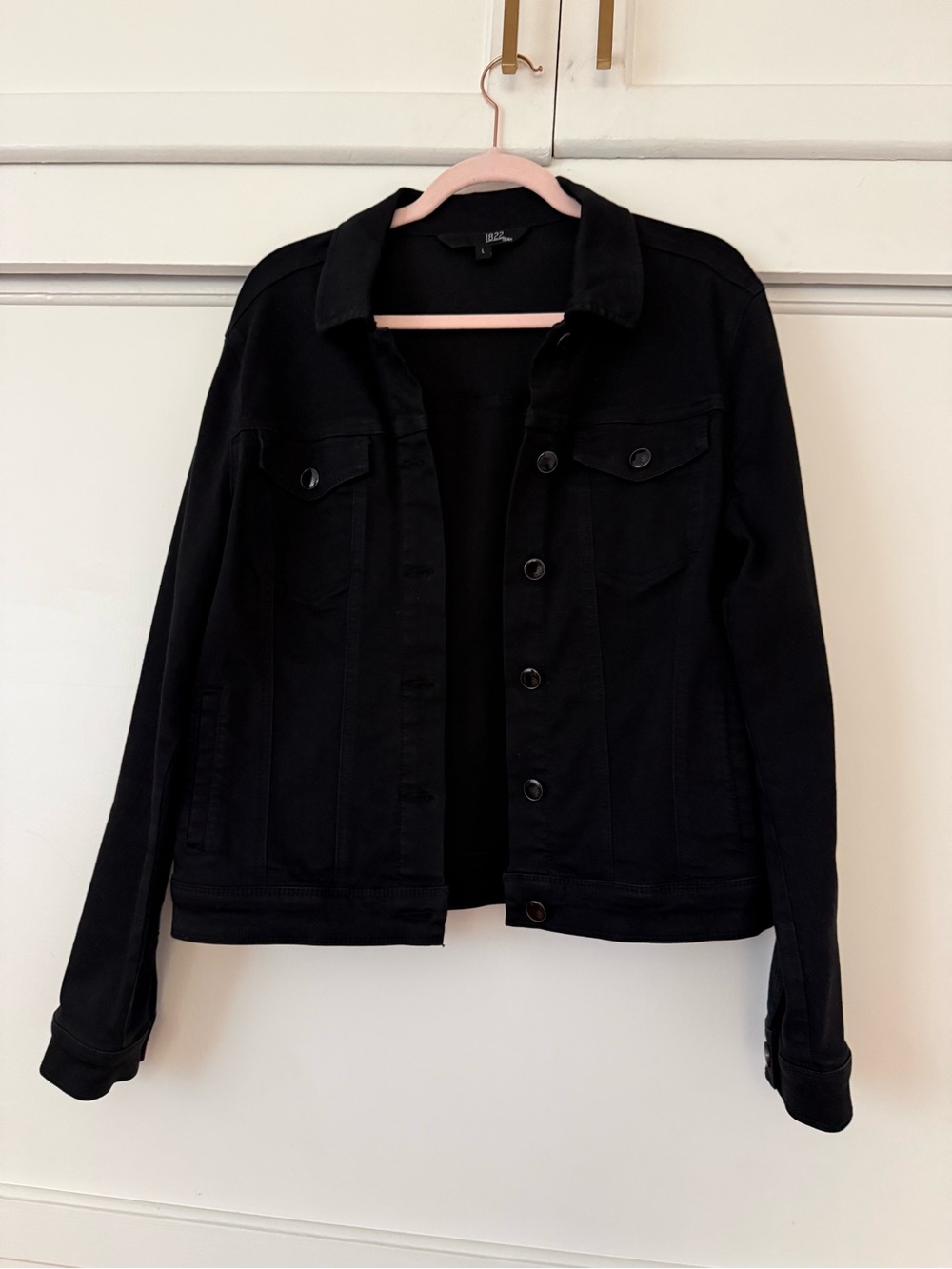 1822 Denim Black Jean Jacket